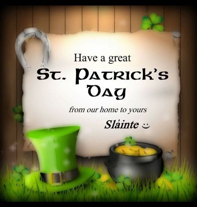 Happy St Patrick’s Day